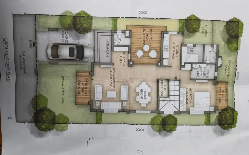 Beautiful Bungalow for Sale in New Town Villas-CT98184-Fl9817